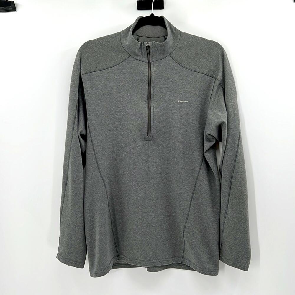 Patagonia Capilene 3 Midweight 1/4 Zip Pullover - Gray - Medium